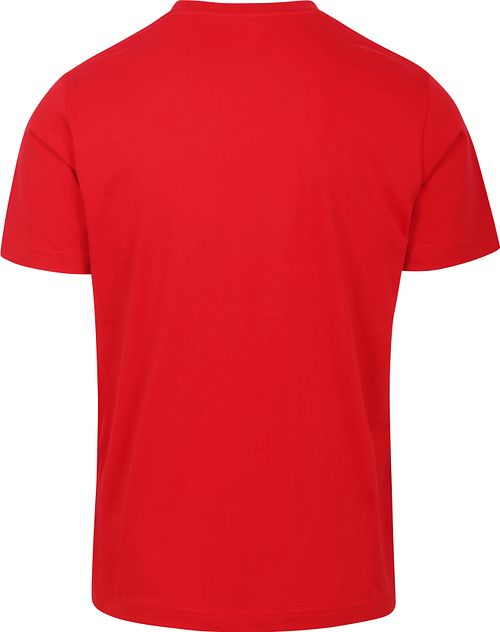 King Essentials The Steve T-Shirt Rot Product / Achterkant