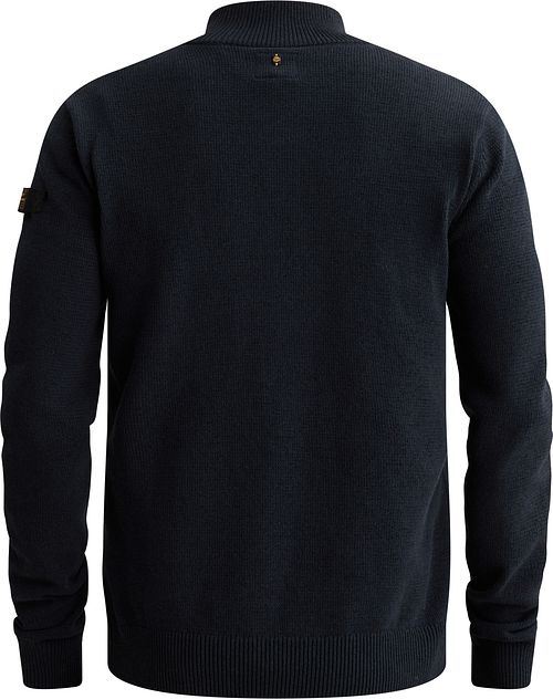 PME Legend Half Zip Sweter Chenille Granatowy Product / Achterkant
