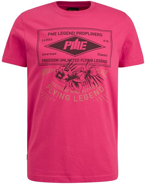 PME Legend Jersey T-shirt Logo Rosa Product