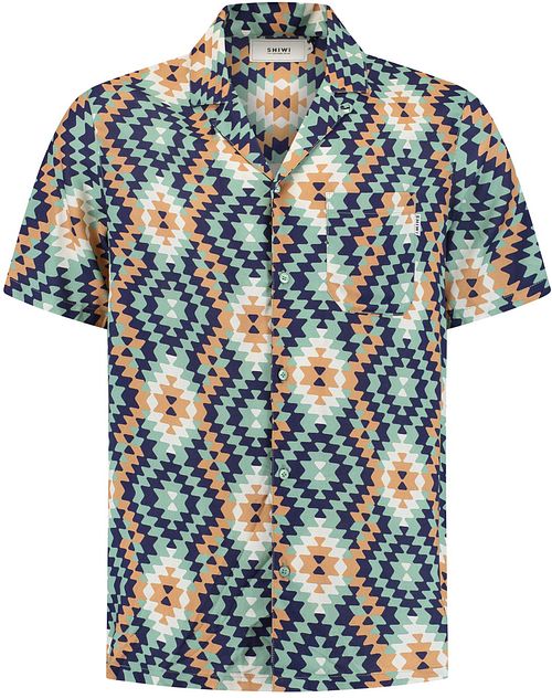 Shiwi Skjorta Mayan Geo Grön Product