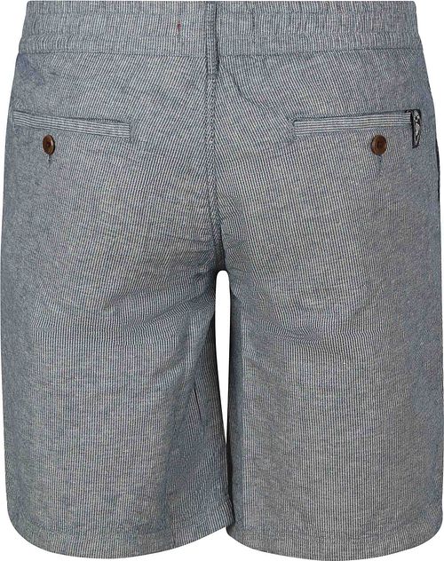 Superdry Shorts Linen Handelsflotte Navy Stripe Product / Achterkant