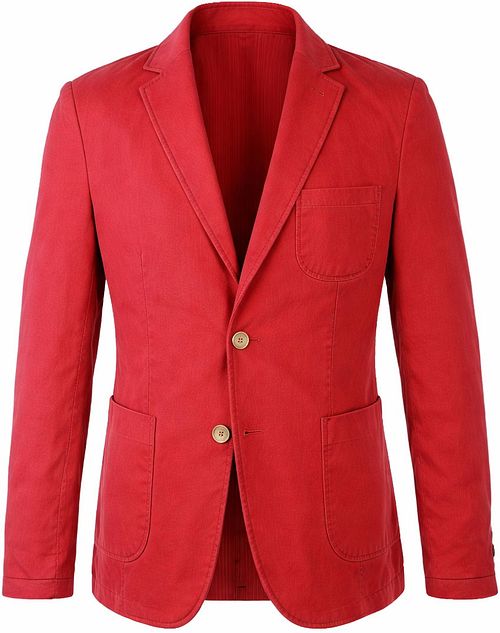 Blazer Boca Rød Vasket Product