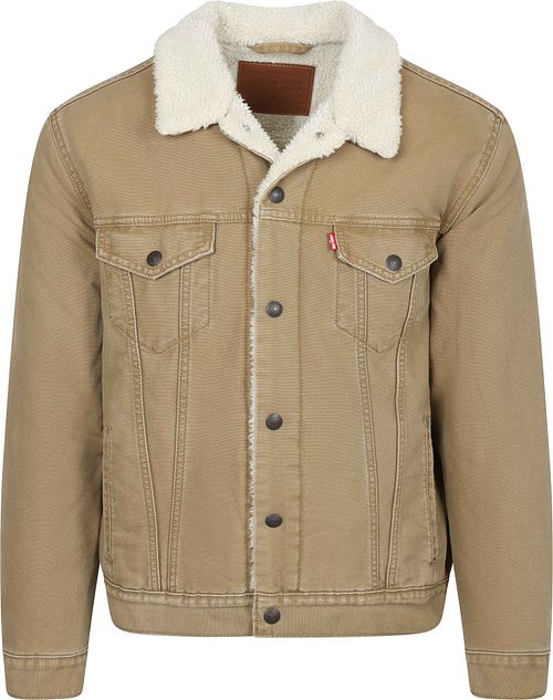 Levi's Sherpa Jas Camel