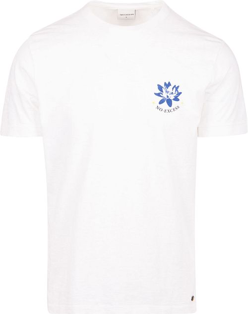No Excess T-Shirt z nadrukiem na plecach biały Product