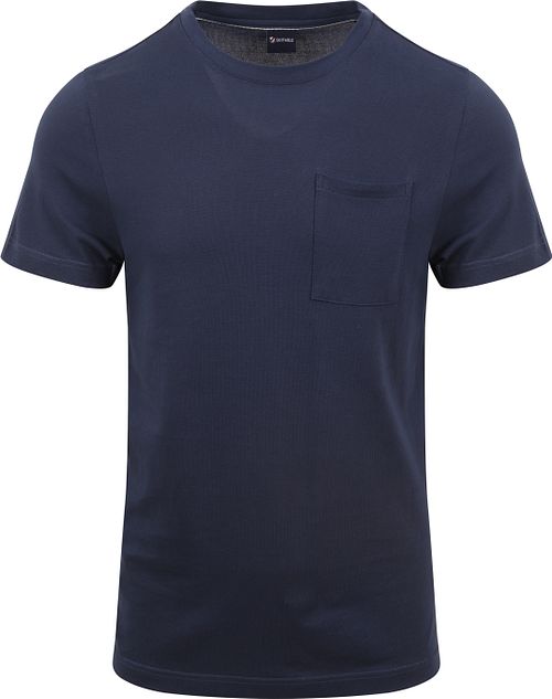 Suitable Cooper T-skjorte Mørkeblå Product