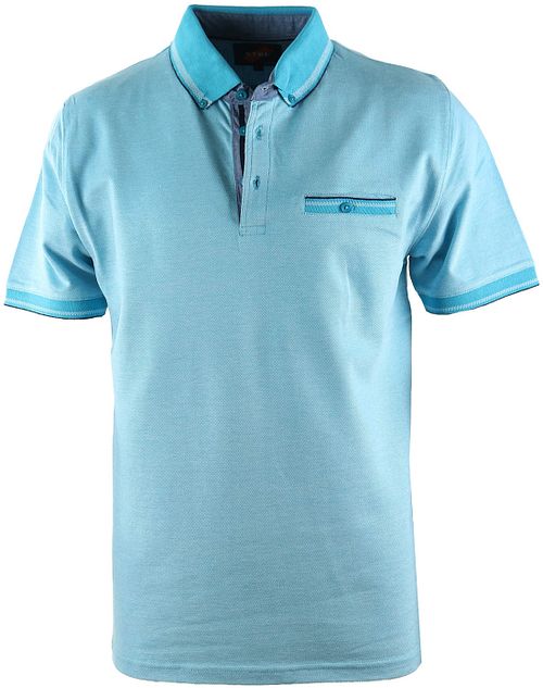 Suitable Polo Oxford Aqua Product