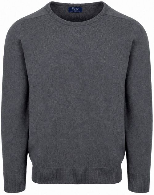 William Lockie Lambswool Cliff Grey