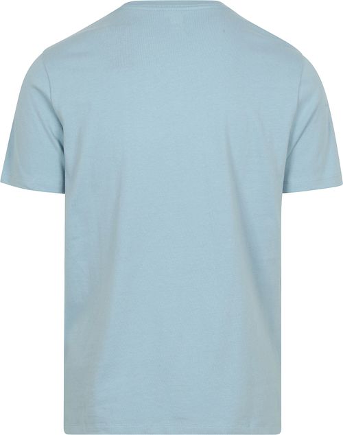 Levi's T-shirt Original Lichtblauw Product / Achterkant