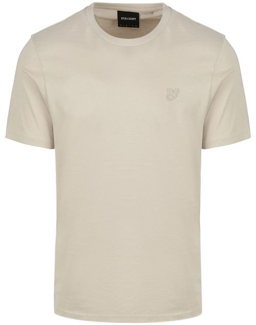 Lyle and Scott T-shirt ensfarvet Beige Product