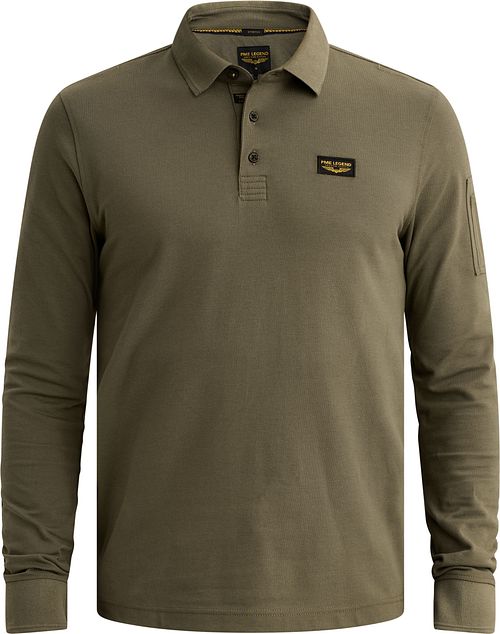 PME Legend American Classic Longsleeve Polo Shirt Kalamata
