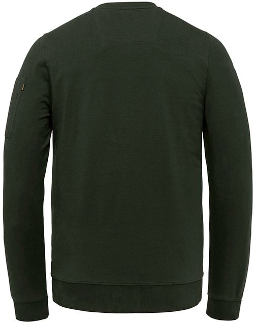 Sweter PME Legend Airstrip w kolorze ciemnej zieleni Product / Achterkant
