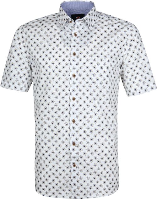 Suitable Cas Hemd Blumen Weiß Product