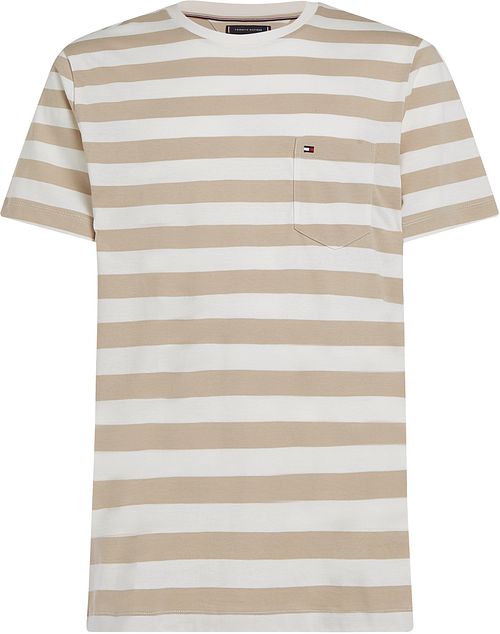 T-Shirt a righe Tommy Hilfiger Beige Product