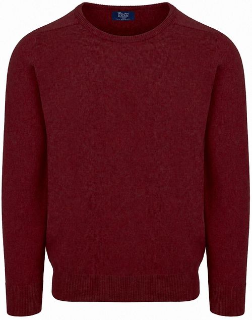 William Lockie Lambswool Bordeaux