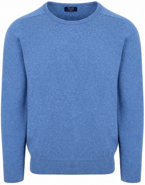 William Lockie Lambswool Jeans Blue