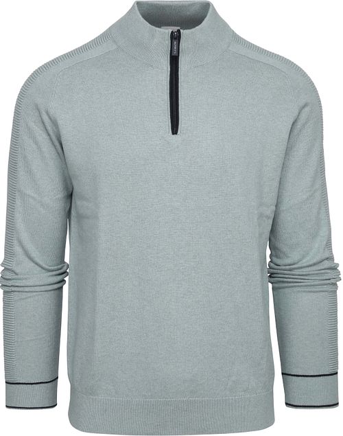 Blue Industry Maglione Half Zip verde chiaro Product