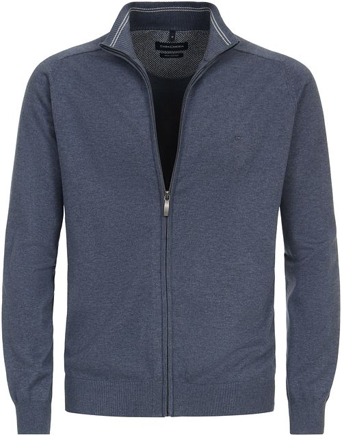 CASAMODA Vest Glidelås Blå Product