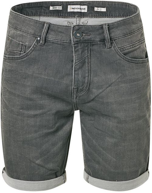 No Excess Jogging Denim Shorts Grå Product