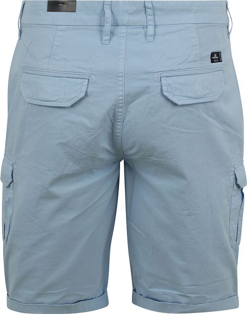 NZA Larry Bay Short Light Blue Product / Achterkant
