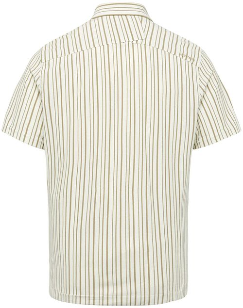 Cast Iron Short Sleeve Overhemd Ecru Product / Achterkant