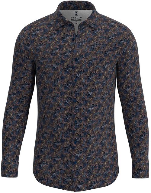 Desoto Skjorta Kent Figurer Multifärgad Product