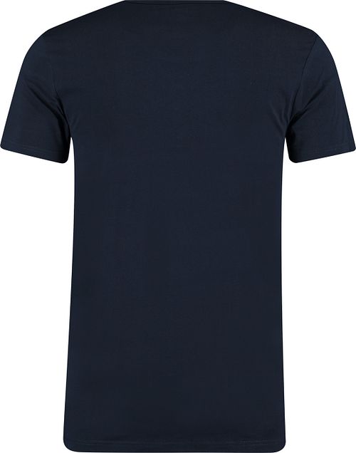 Garage 2-Pack Basic T-shirt Bio Donkerblauw Product / Achterkant