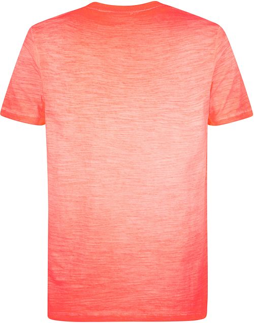 Petrol T-skjorte Stingray Bright Coral Product / Achterkant