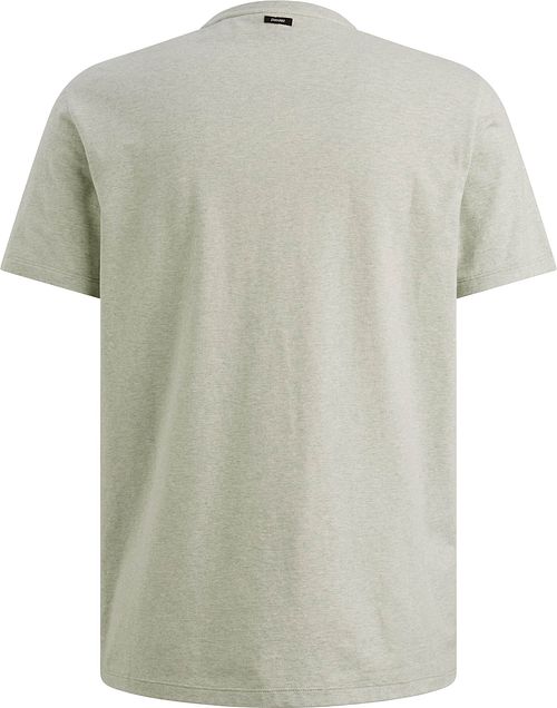T-shirt Vanguard z logo w zielonym melanżu Product / Achterkant