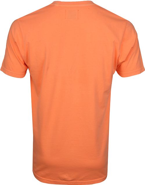 Colorful Standard T-shirt Neon Orange Product / Achterkant