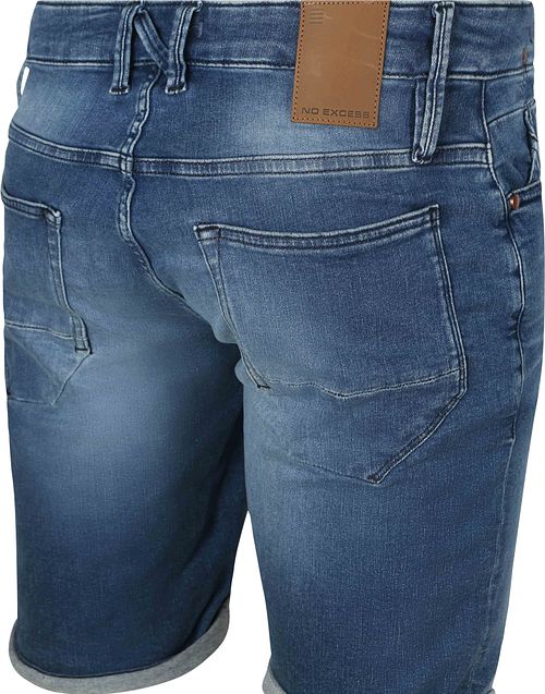 No Excess Kort Denim Stretch Stone Product / Detail