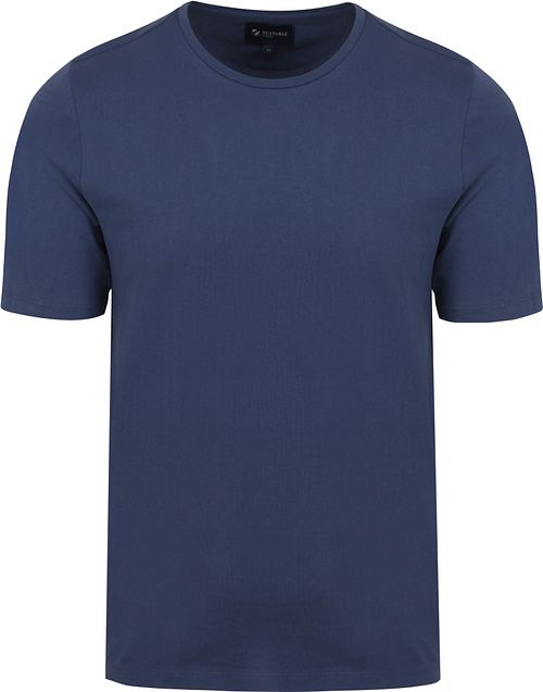 Suitable Respect T-shirt Jim Denim Blauw Product