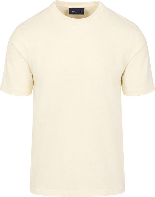 Suitable Respect T-shirt Tim Ecru