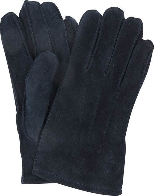 Suitable zamszowe rękawiczki Navy Product