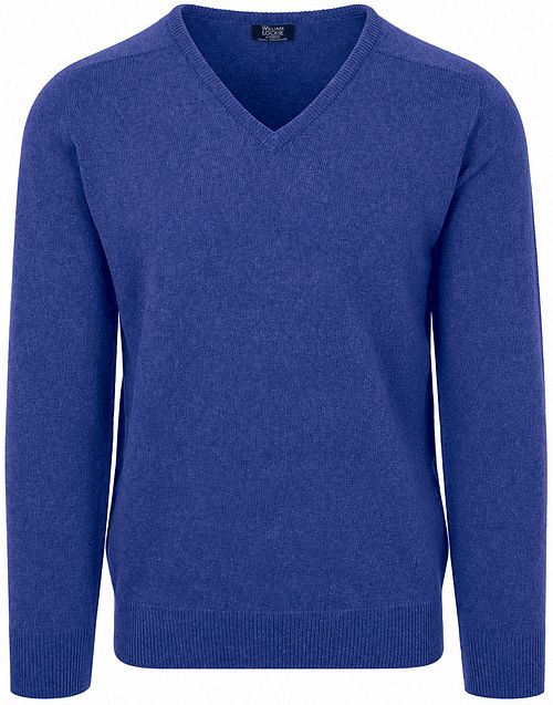 William Lockie V-Neck Lambswool Persian