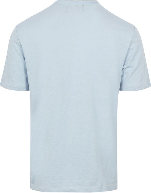 Marc O'Polo T-Shirt Slubs Bleu Clair Product / Achterkant
