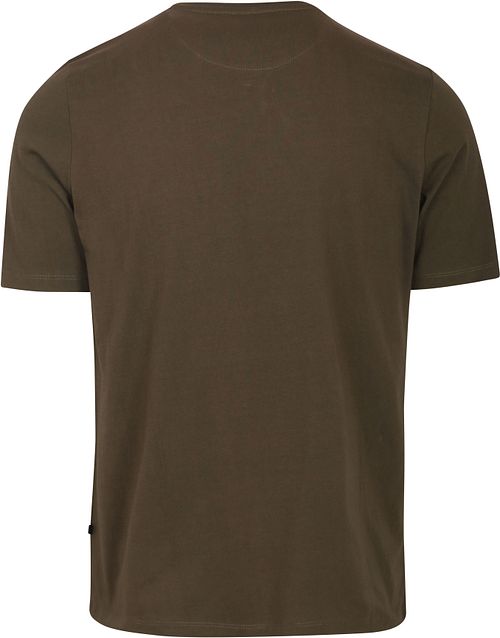 Suitable Respect T-Shirt Jim verde oliva Product / Achterkant