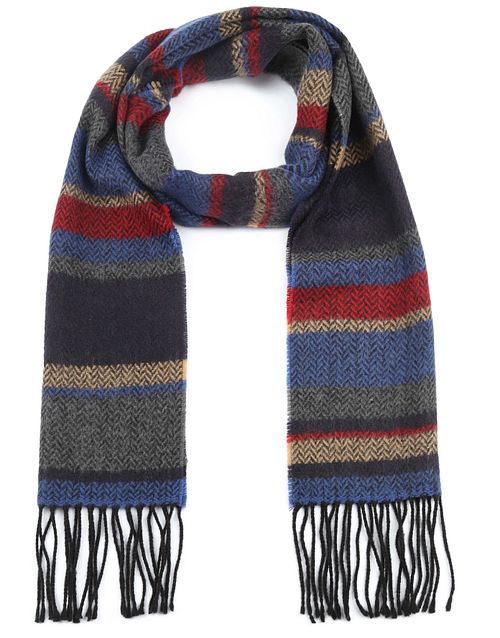 Suitable Heren Sjaal Rood Blauw Product