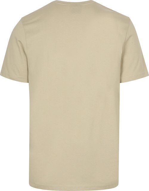T-shirt Lyle and Scott w kolorze greige Product / Achterkant
