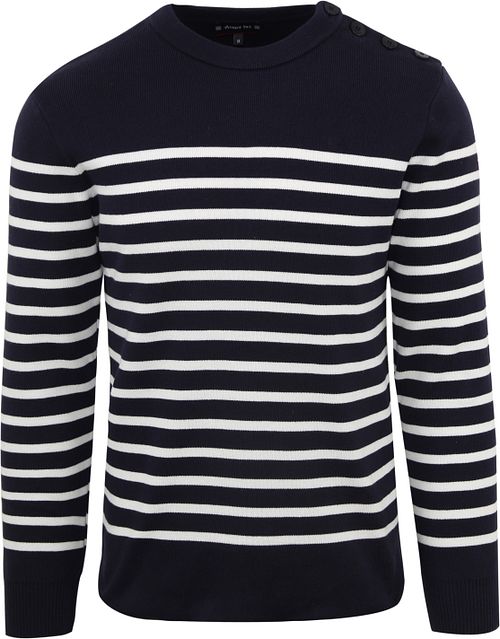 Maglione Armor-Lux Groix a righe navy Product
