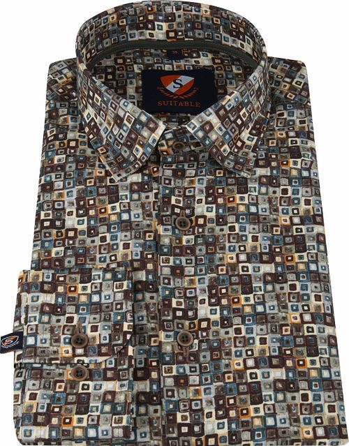 Suitable Chemise Coupe Slim Dessin Product