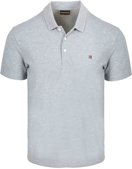 Koszulka polo Napapijri Ealis w kolorze szarym Product