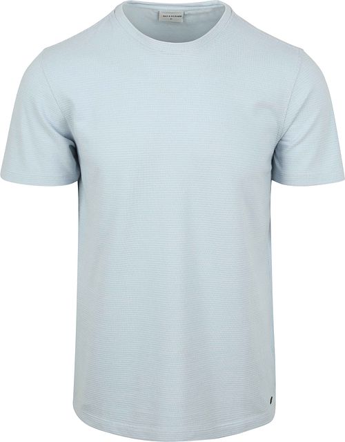 No Excess T-Shirt con textura azul claro Product