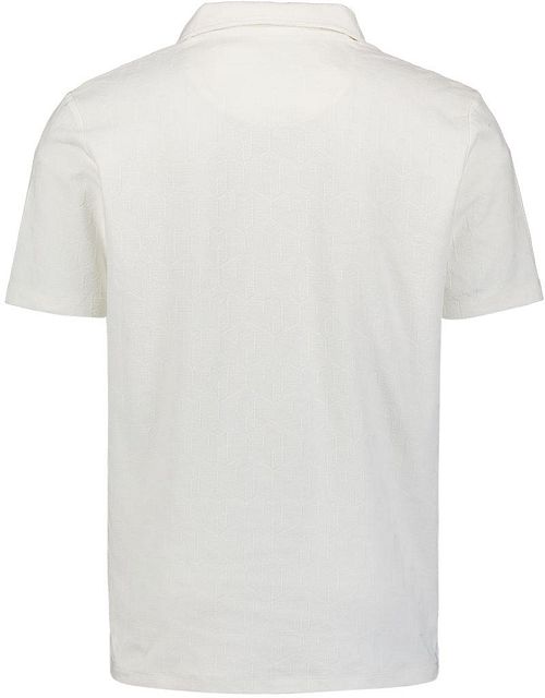 Polo No Excess Jacquard Riva en color kit Product / Achterkant