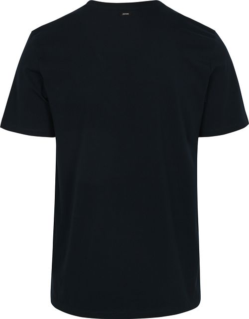 Vanguard T-Shirt Logo Marinblå Product / Achterkant