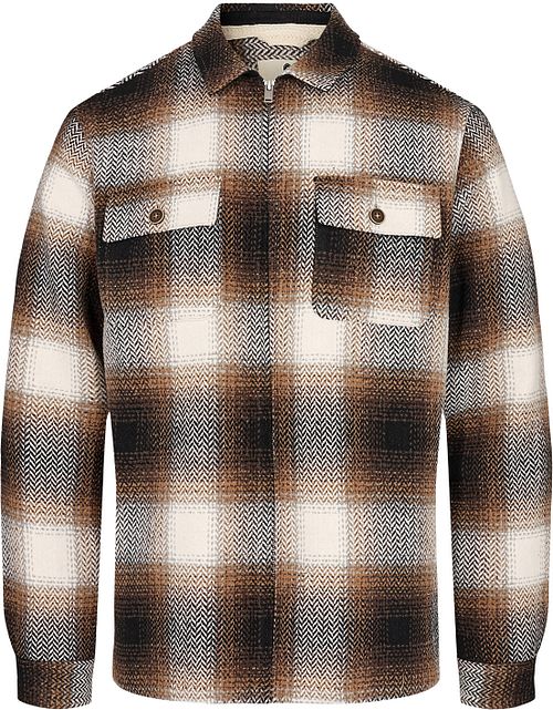 Anerkjendt Overshirt Oscar Wool Mix Braun Product