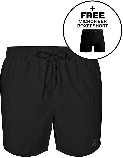 Muchachomalo Solid Badeshorts Svart Product