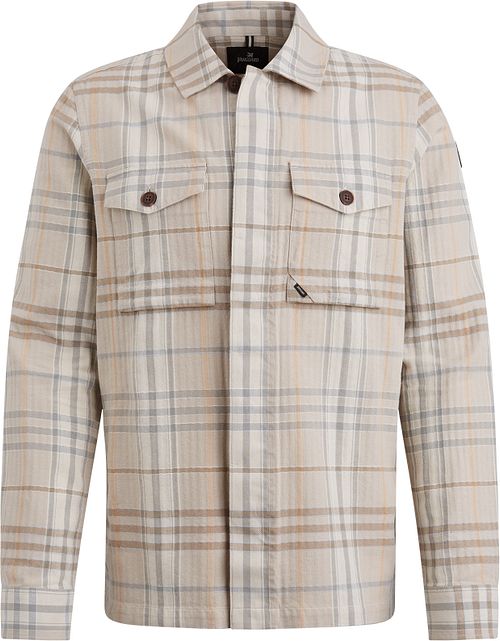 Overshirt Vanguard de cuadros beige Product