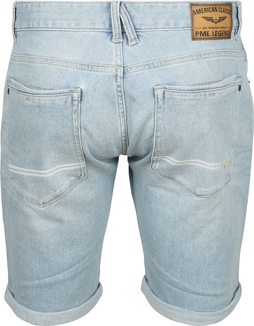 PME Legend Commander 3.0 Denim Shorts Blå SBT Product / Achterkant