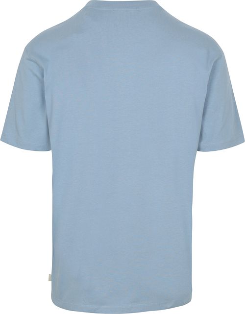 Scotch And Soda T-shirt Tryck Blå Product / Achterkant