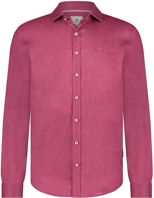 State of Art Chemise De Lin Rouge Cerise Product